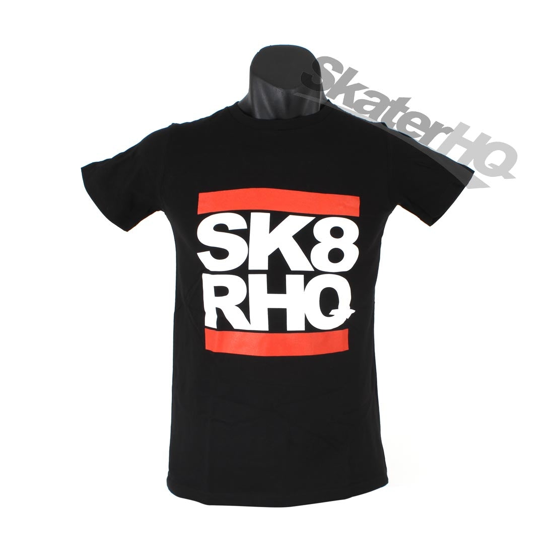 Skater HQ Kids Stacked T-Shirt - Black Apparel Skater HQ Clothing