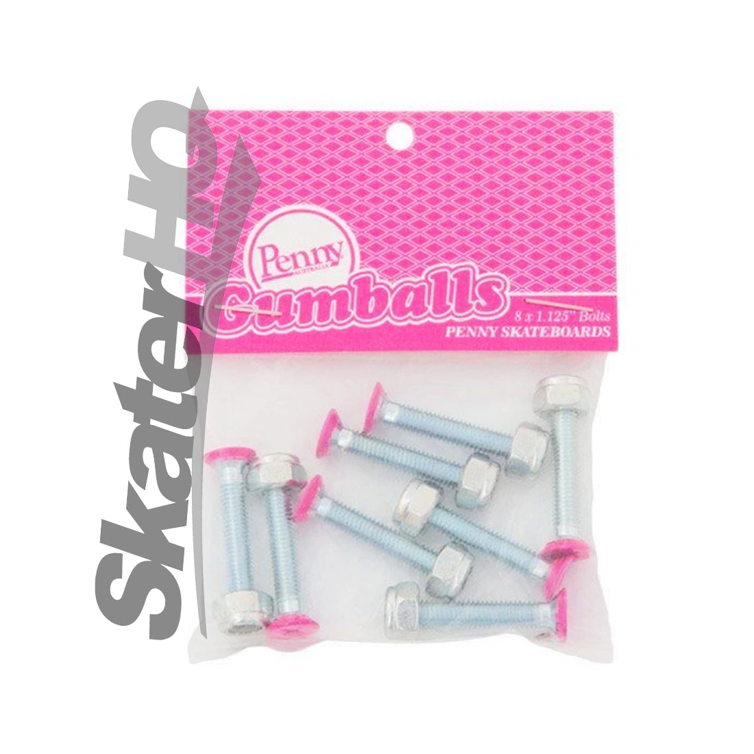Penny Gumball 1.125 Bolts - Pink Skateboard Hardware and Parts