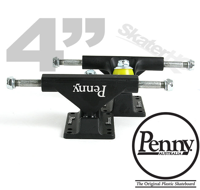 Penny Truck 4in Pair - Black Skateboard Trucks