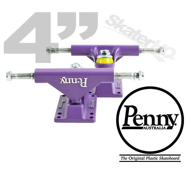 Penny Truck 4in Pair - Purple Skateboard Trucks