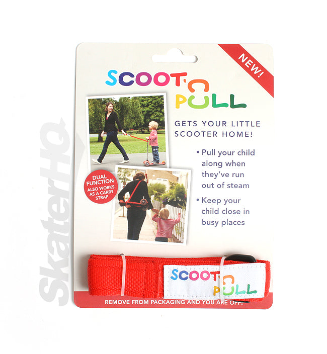 Micro Scoot-N-Pull Scooter Strap - Red Scooter Accessories