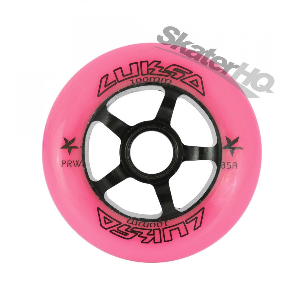 Luksa Lite 5 Spoke 100mm/85A PRW - Pink Scooter Wheels
