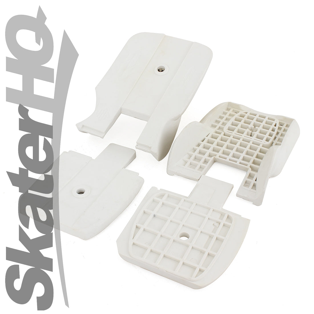 USD Throne Soul Plates XL White Inline Hardware and Parts