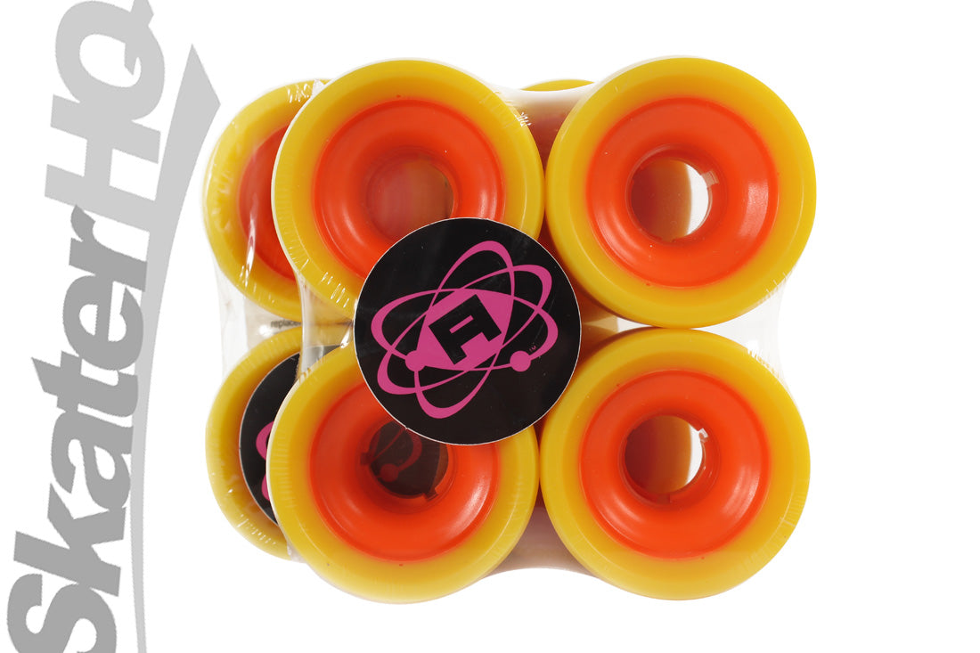 Atom Stroker 62x44mm/97A 8pk - Yellow/Orange Roller Skate Wheels