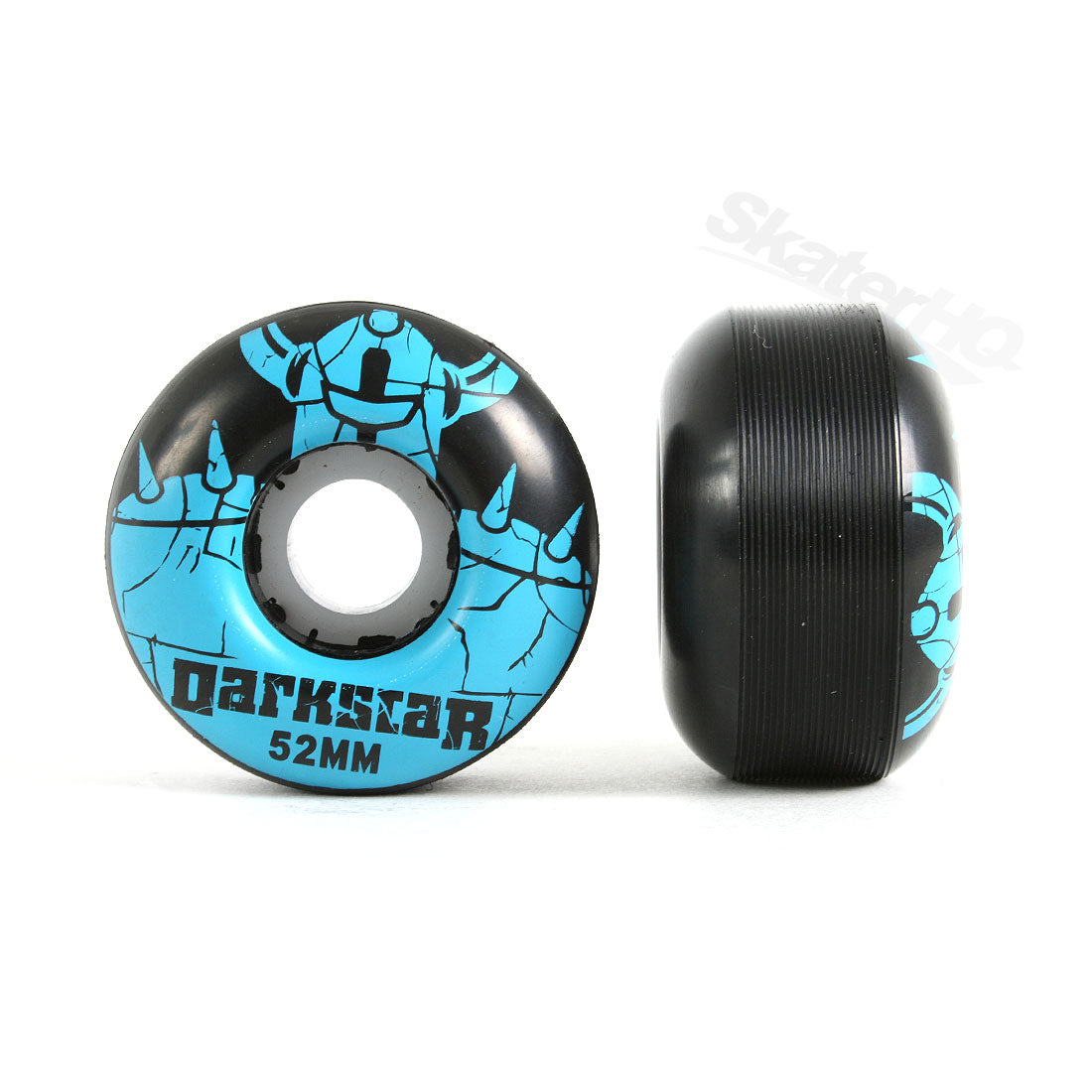 Darkstar Wheels 52mm/100a - Blk/Blue Skateboard Wheels