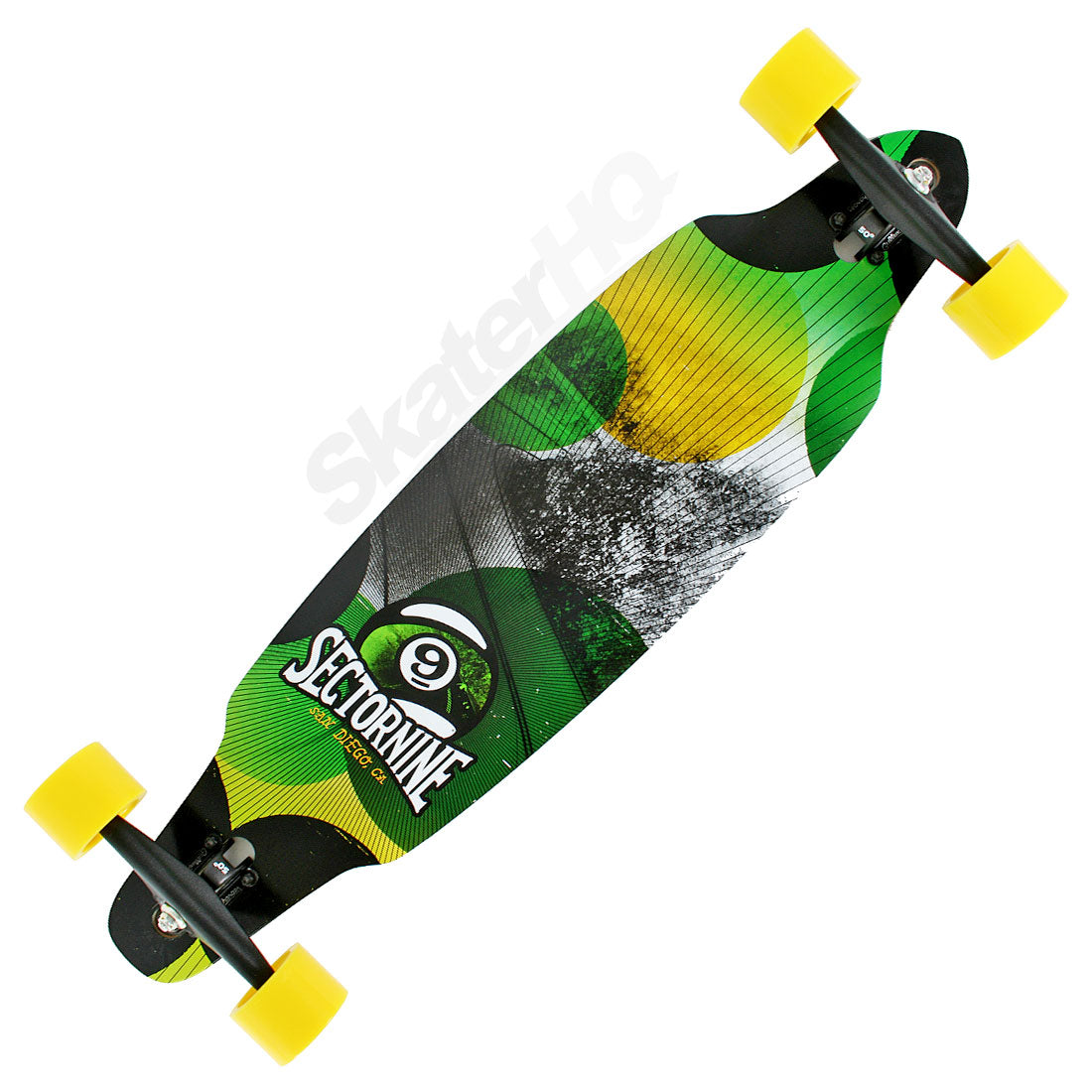 Sector 9 Drifter Green Skateboard Completes Longboards