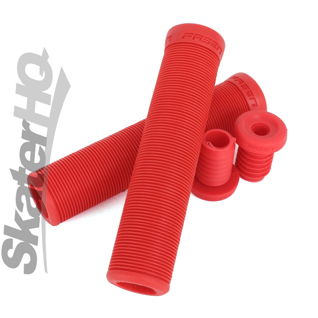 Fasen Handle Grips - Red Scooter Grips