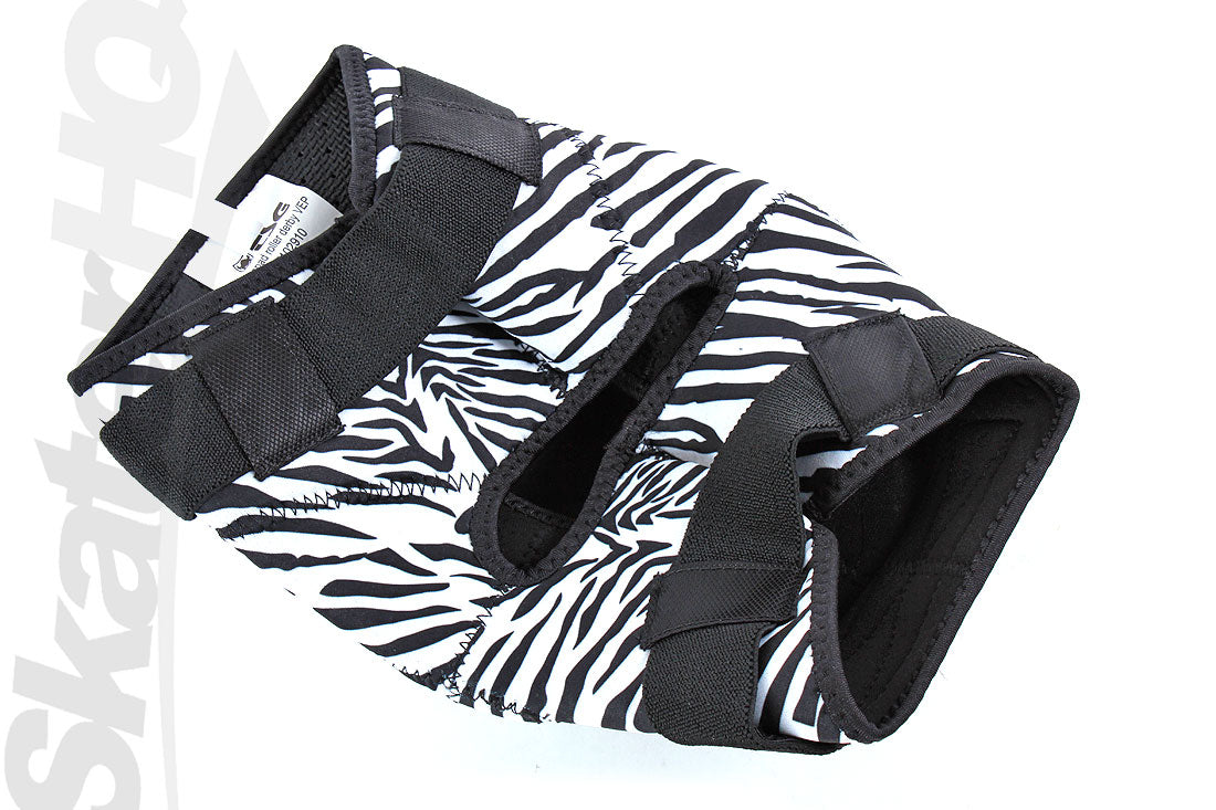TSG VEP Derby Zebra Knee Pad XL Protective Gear