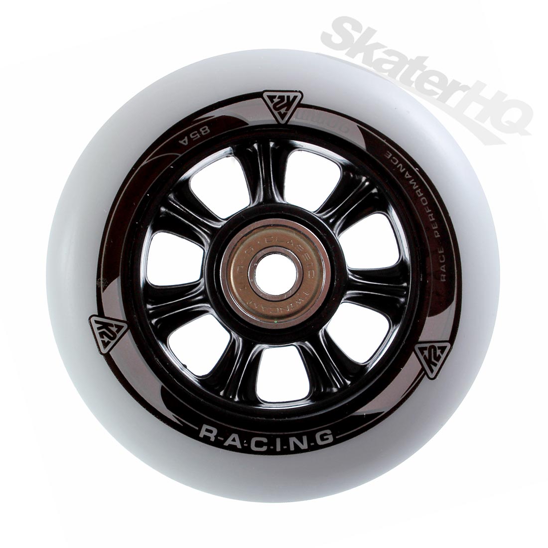 K2 90mm Wheel 8pk with Bearings & Spacers Inline Rec Wheels