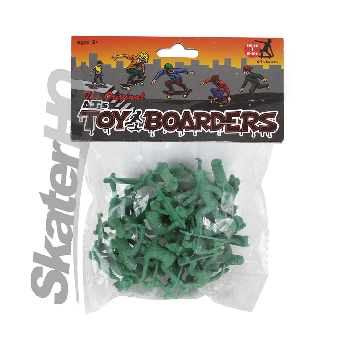 AJs Toy Boarders Skate Series 1 - Green Skateboard Accessories