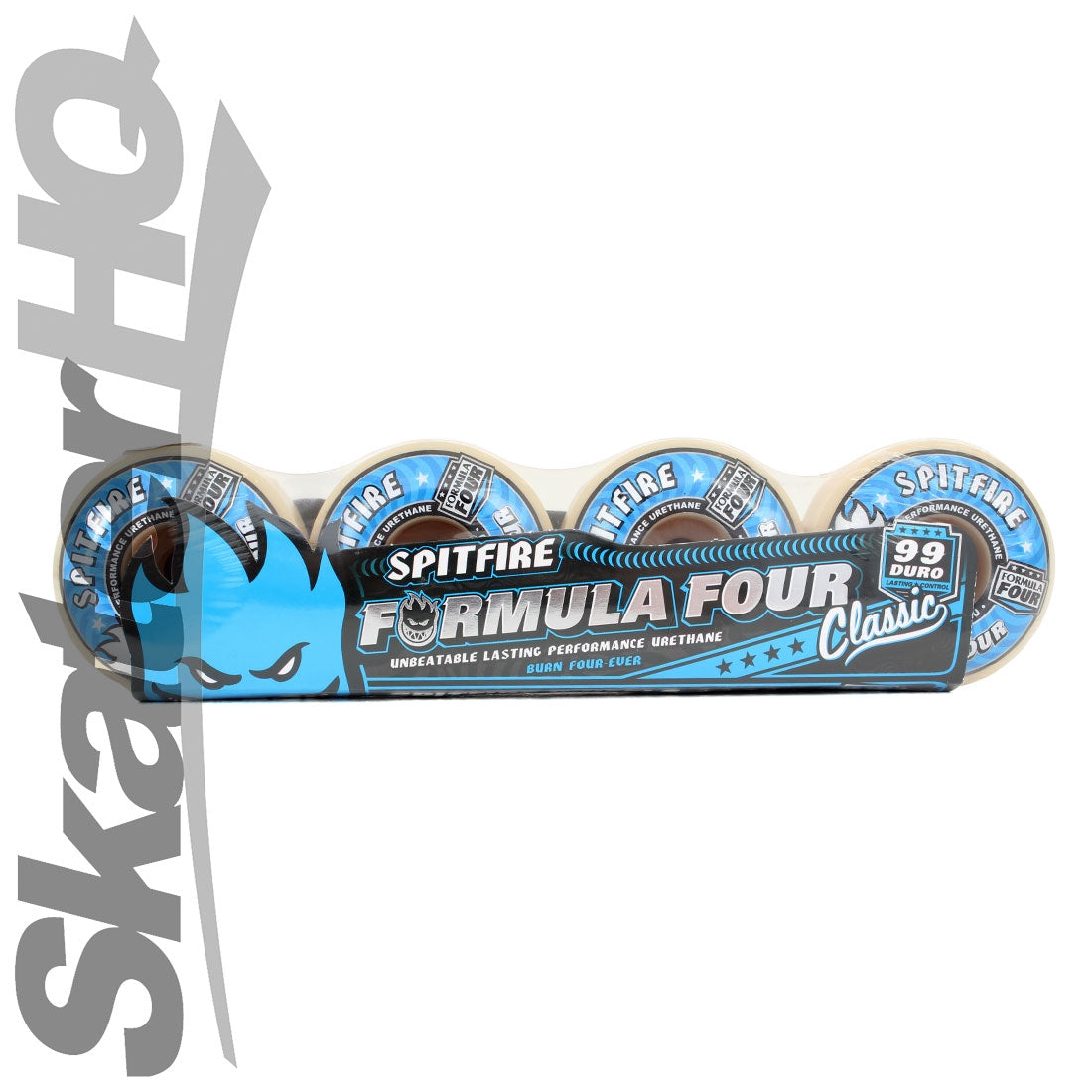 Spitfire Form Four 58mm 99A Classic 4pk - Blue Skateboard Wheels