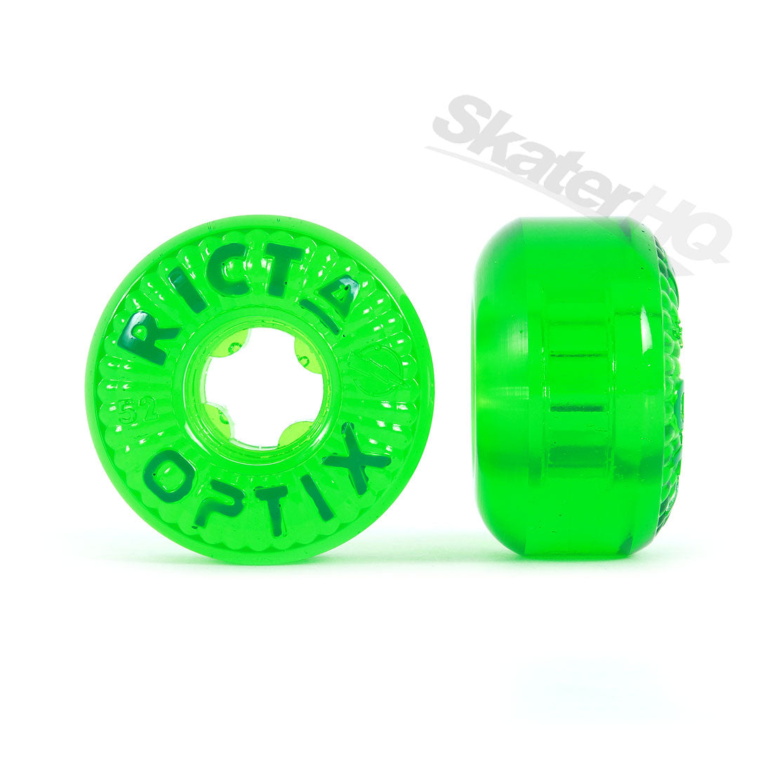 Ricta Optix Green 52mm Skateboard Wheels