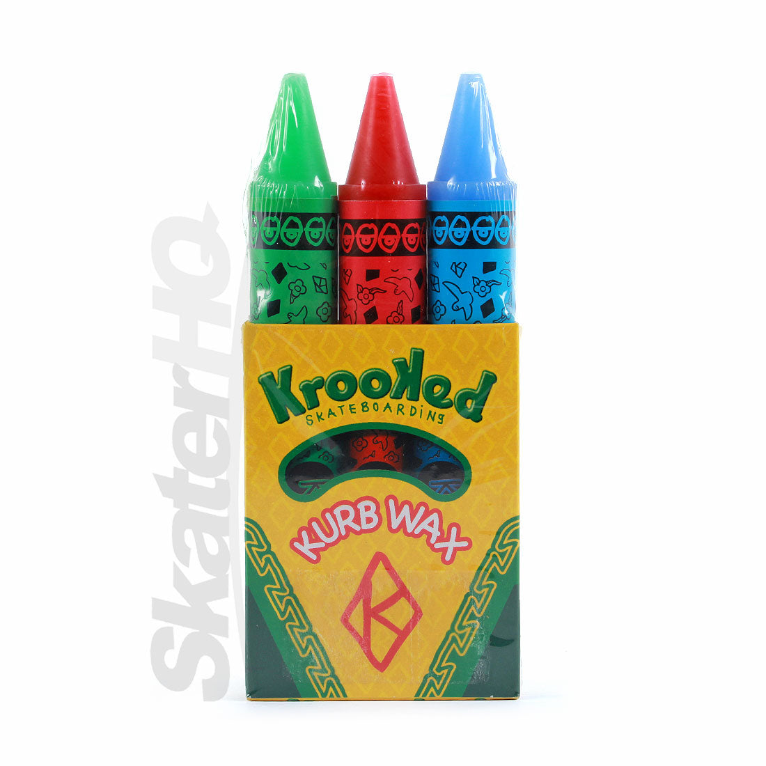 Krooked Krayon Kurb Wax Skateboard Accessories