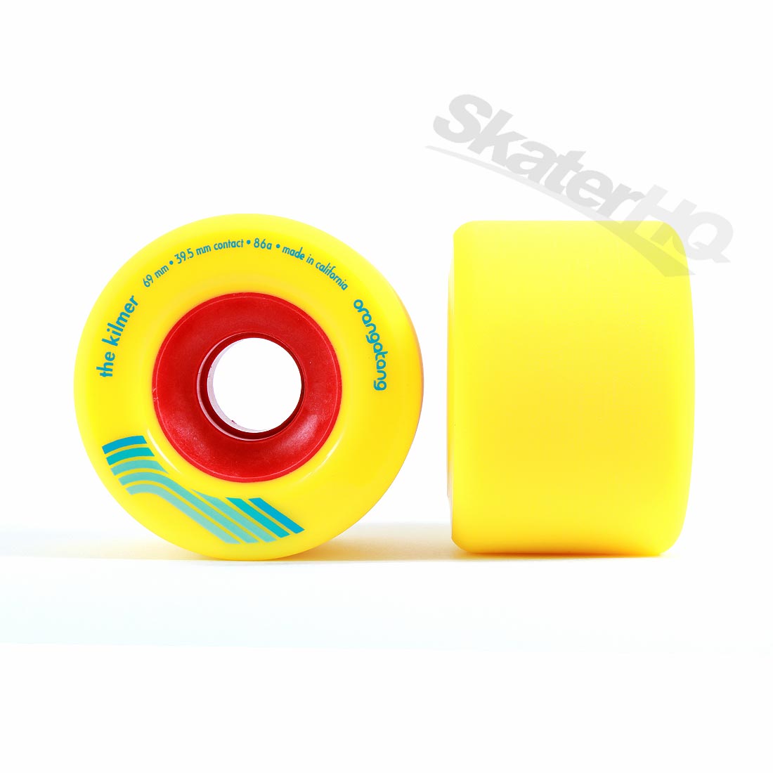 Orangatang The Kilmer 69mmx39.5mm 86a Yellow Skateboard Wheels
