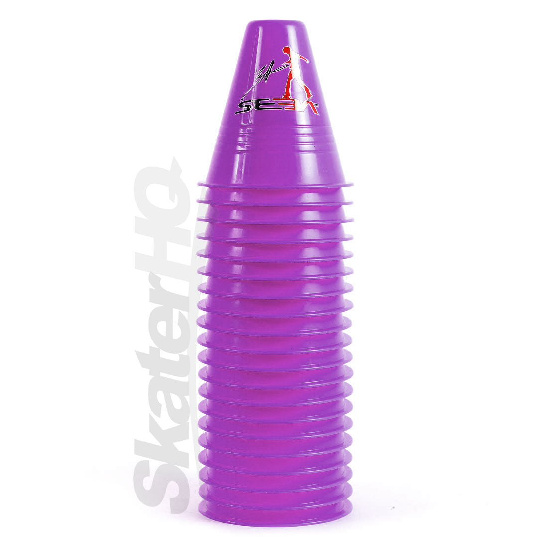 SEBA Slalom Cones 20pk - Purple PIC Inline Rec Accessories