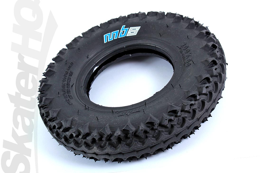 MBS - Royal T3 Tire Black- Single 200 x 50mm Skateboard Hardware and Parts