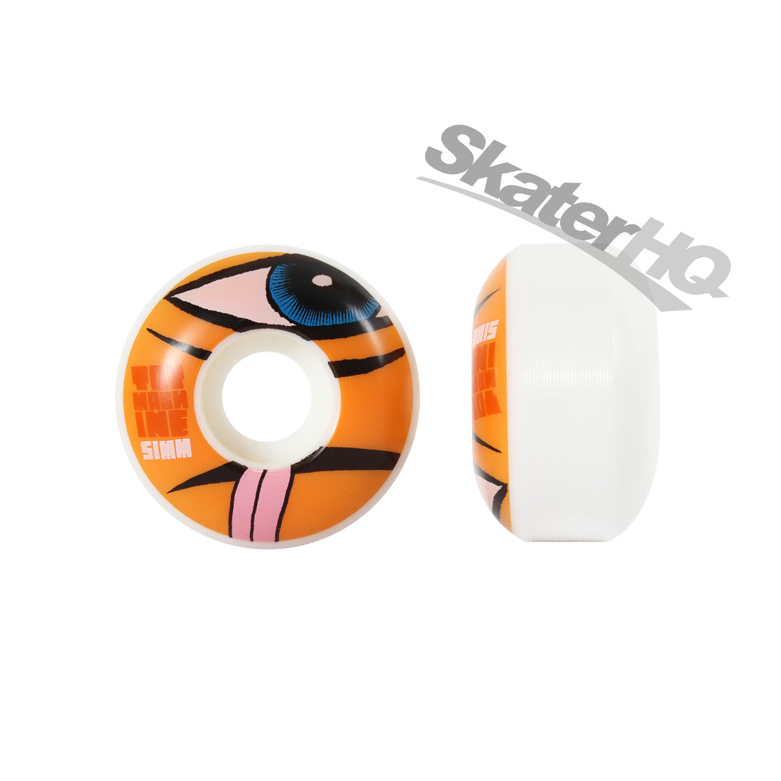 Toy Machine Sect Head 52mm - Orange Skateboard Wheels