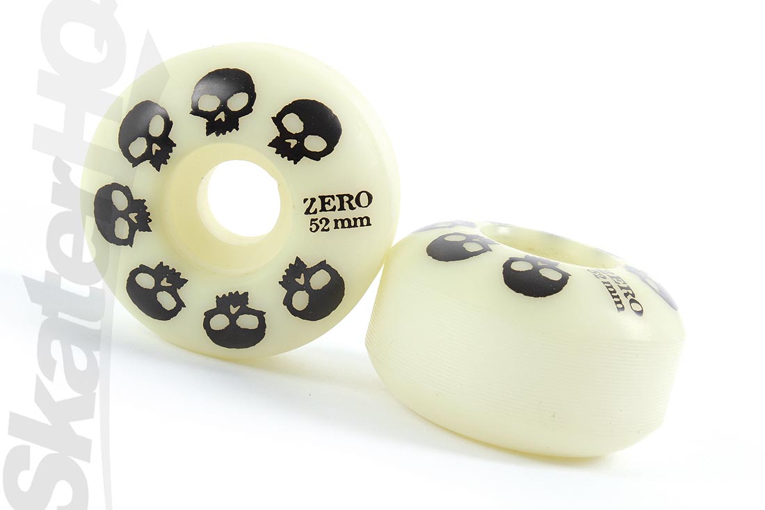 Zero Skulls White 52mm Skateboard Wheels