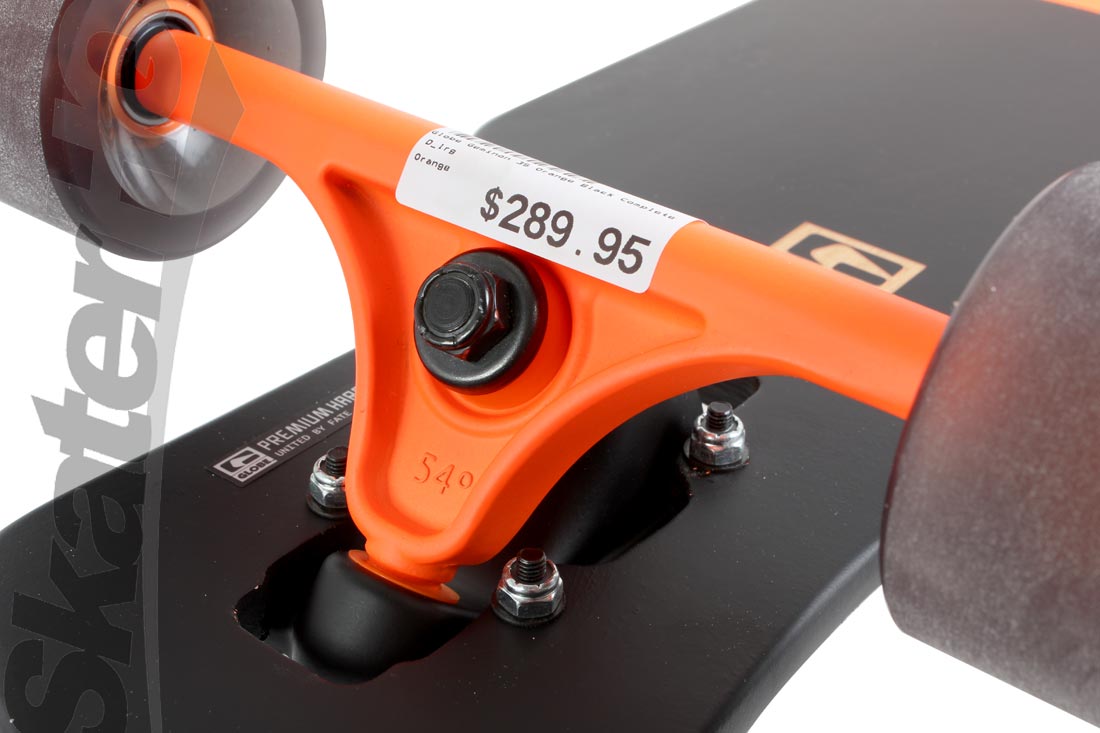 Globe Geminon 35 Complete - Orange/Black Skateboard Completes Longboards