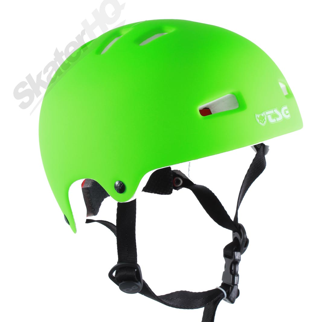 TSG Nipper Mini Flat Lime Green 48-51cm Helmets