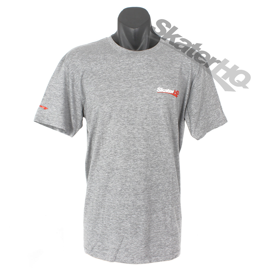 Skater HQ Adult Swoosh T-Shirt - Grey Apparel Skater HQ Clothing