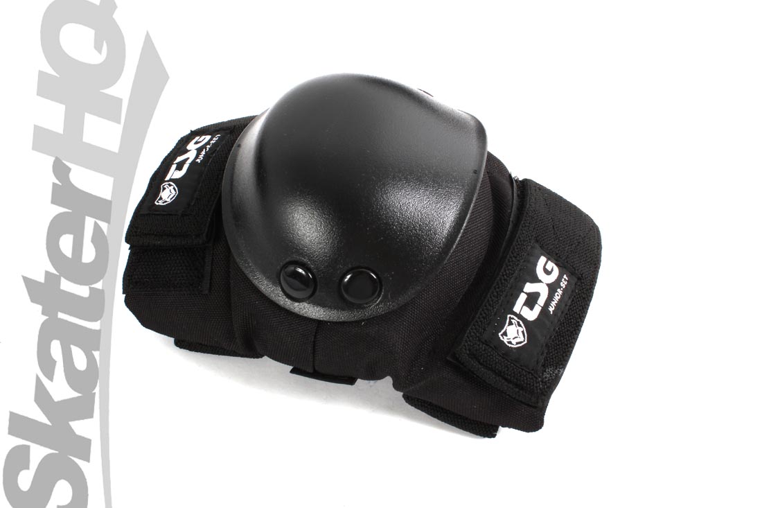 TSG Junior Skate Set - Black Protective Gear