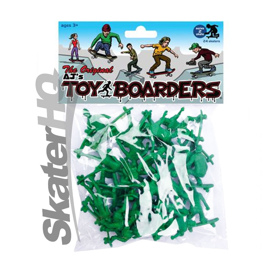 AJs Toy Boarders Skate Series 2 - Green Skateboard Accessories