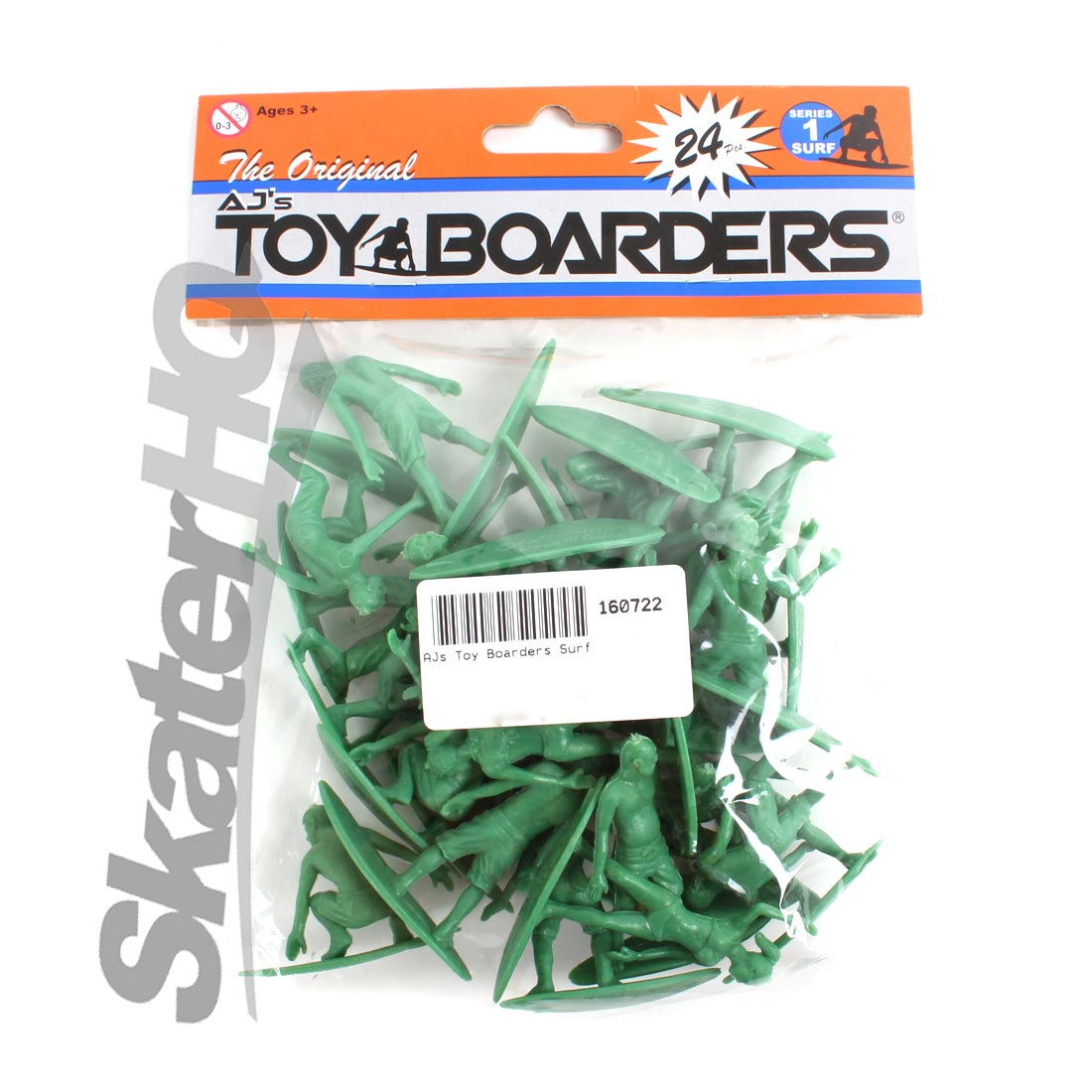 AJs Toy Boarders Surf Series 1 - Green Skateboard Accessories