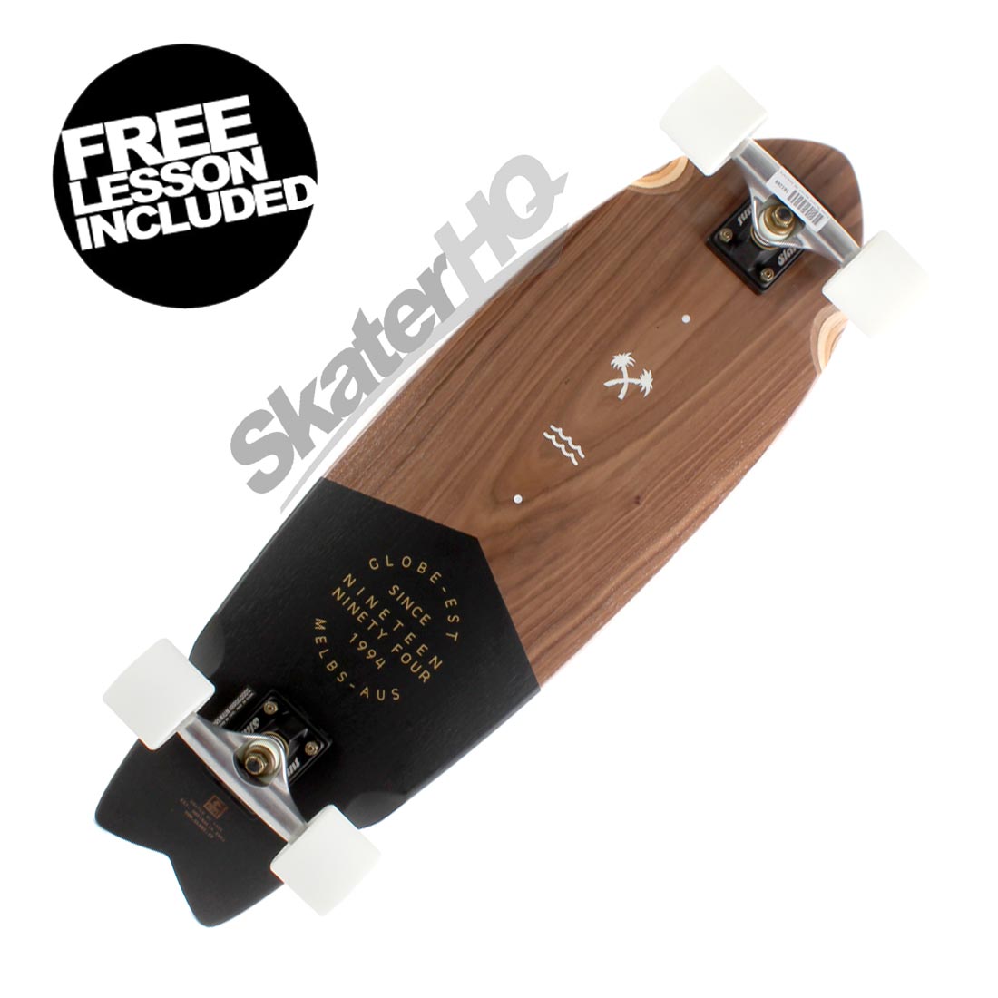 Globe Acland Walnut 30 Complete Skateboard Compl Cruisers