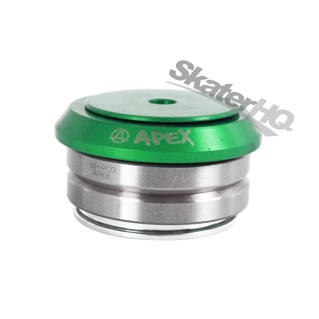 Apex Integrated Headset - Green Scooter Headsets and Clamps