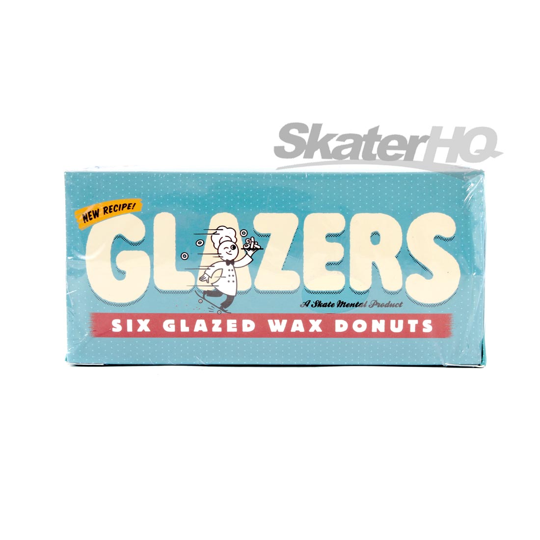 Skate Mental Glazers Wax 6pk Skateboard Accessories