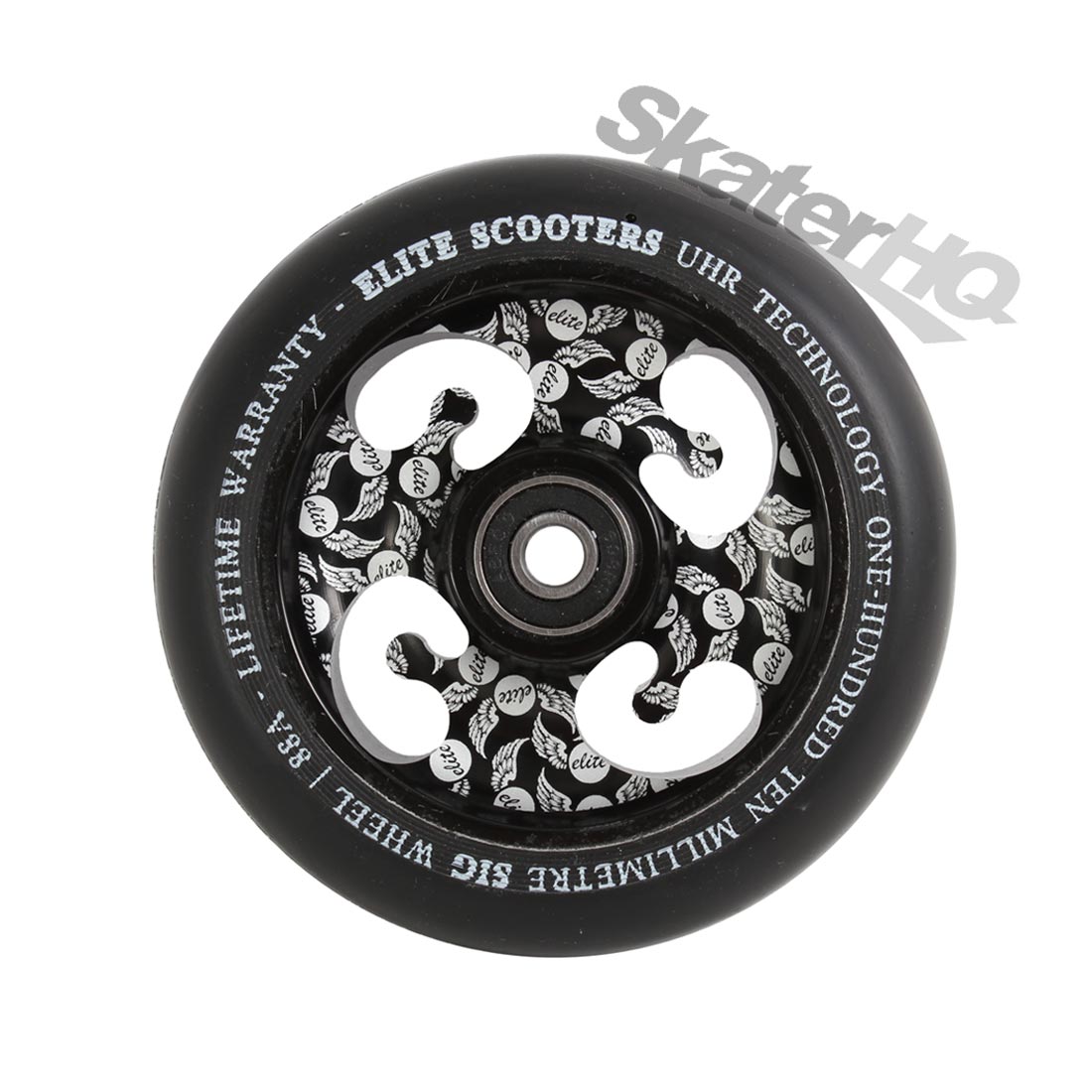 Elite 110mm Wheel Black Etch Scooter Wheels