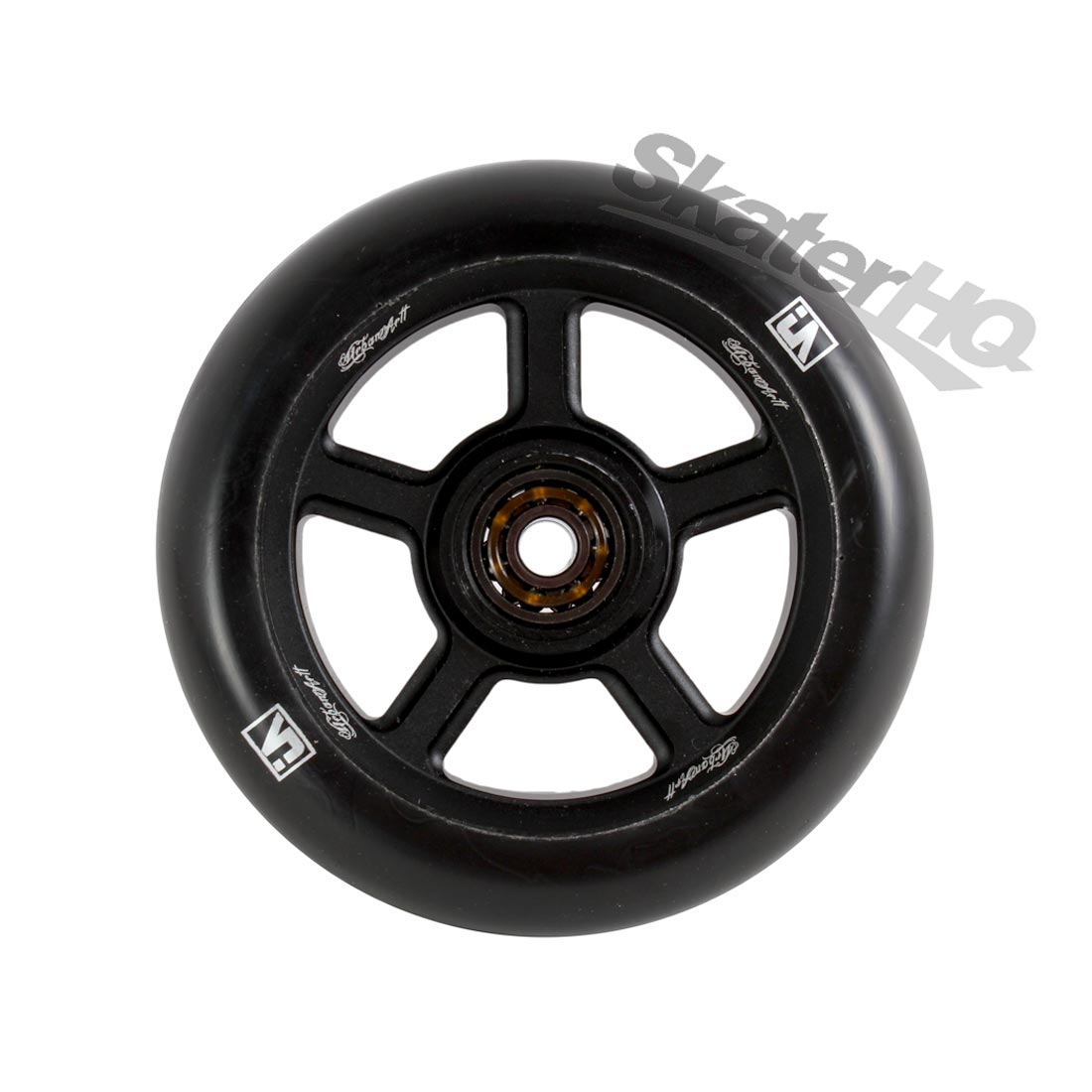 UrbanArtt S5 110mm Black w/ Bearings Scooter Wheels