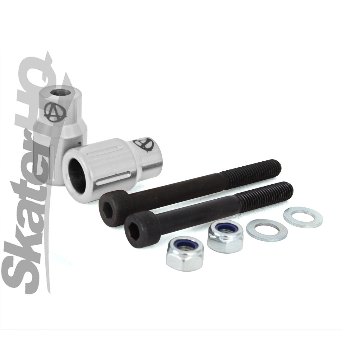 Apex Barnaynay Pegs 2pk - Silver Scooter Hardware and Parts