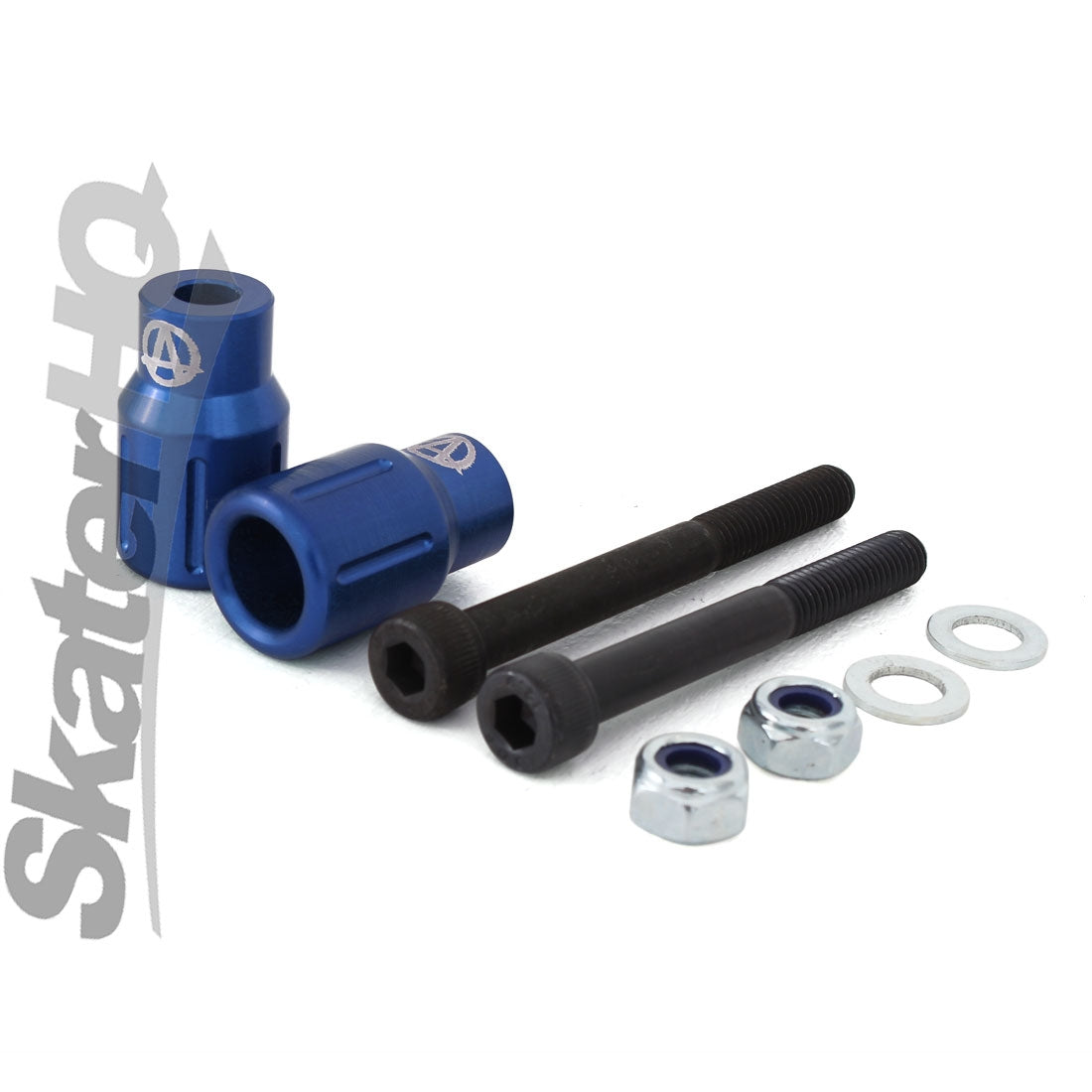 Apex Barnaynay Pegs 2pk - Blue Scooter Hardware and Parts