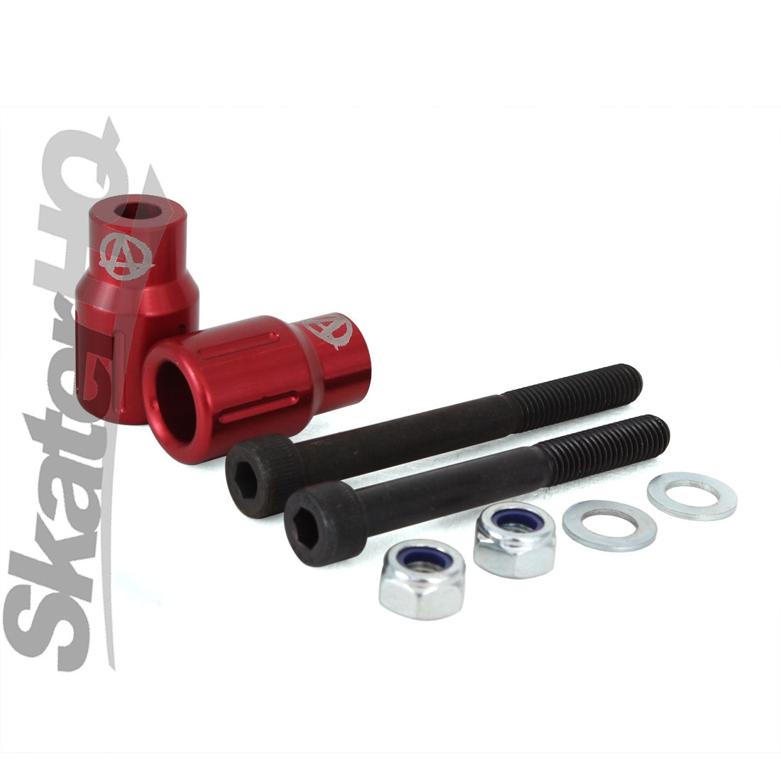 Apex Barnaynay Pegs 2pk - Red Scooter Hardware and Parts