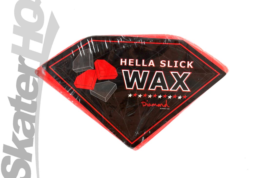 Diamond Wax Hella Slick Red WEB Skateboard Accessories