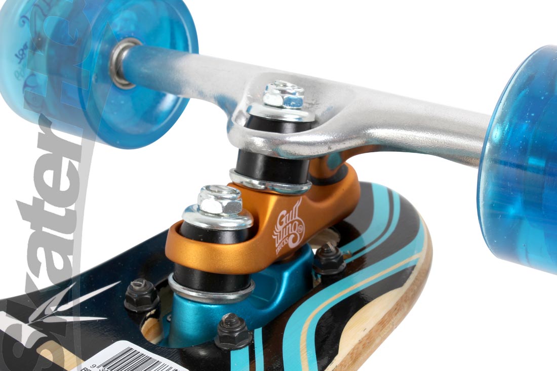Sector 9 Sentinel II Bamboo Complete - Natural/Blue Skateboard Completes Longboards
