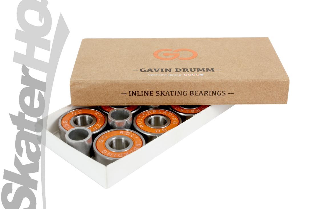 Go Project Drumm Bearings w/ Spacers 8pk Inline and Quad Bearings