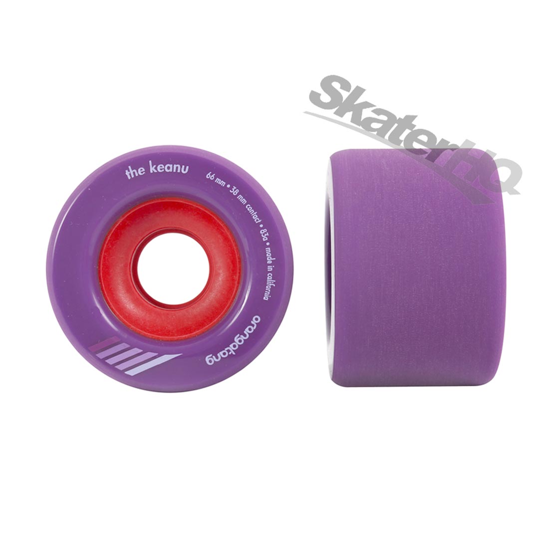 Orangatang The Keanu 66mm/83a Purple Skateboard Wheels