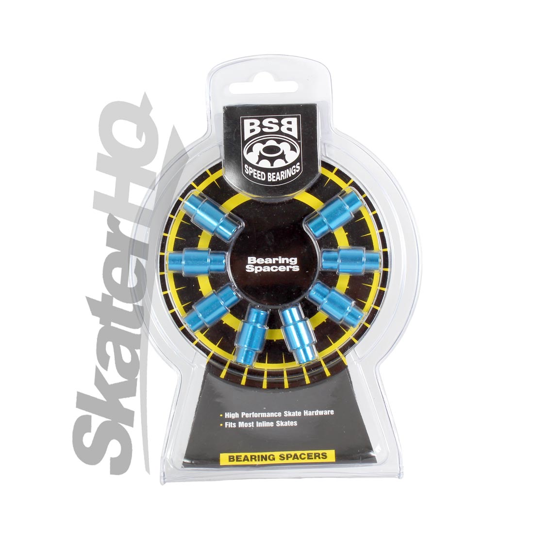 BSB Aluminum Bearing Spacers 8pk Roller Skate Hardware and Parts