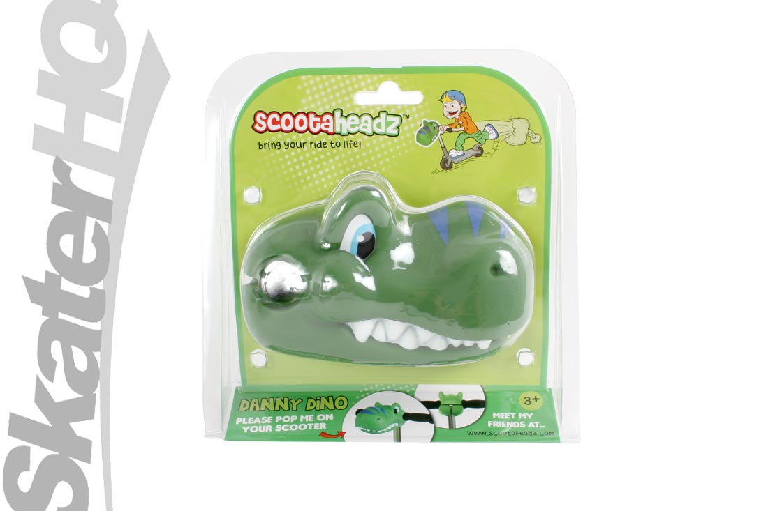 Scootaheadz Danny Dino - Green Scooter Accessories