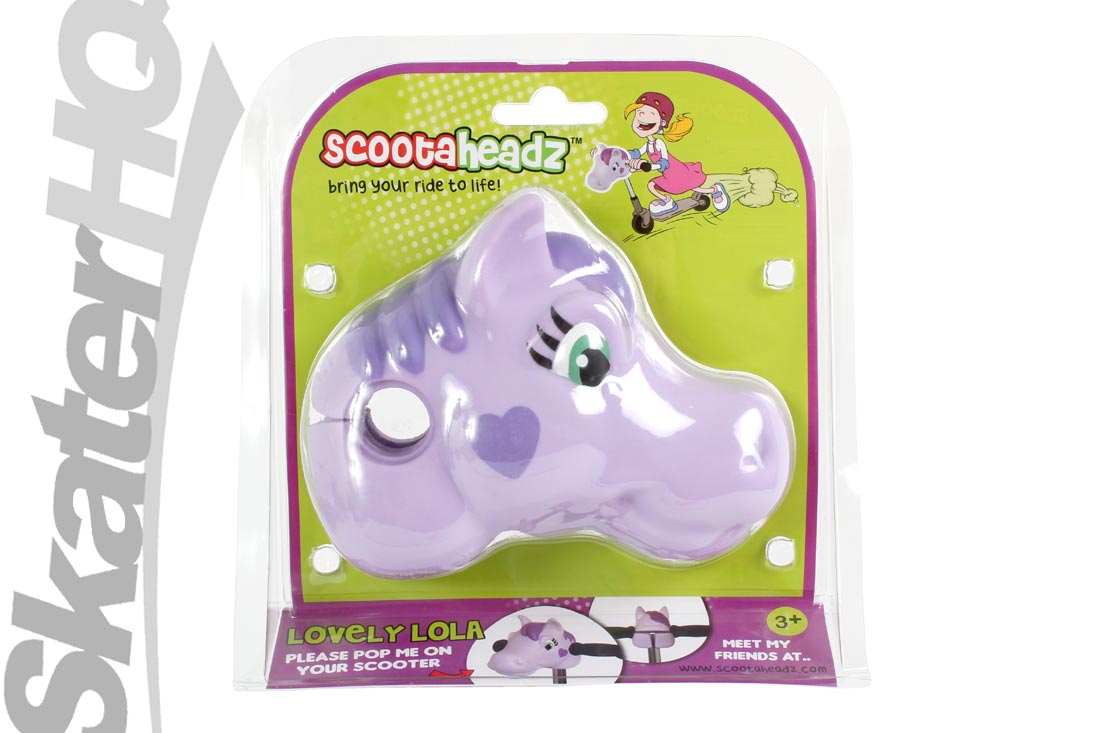 Scootaheadz Lovely Lola Pony - Purple Scooter Accessories