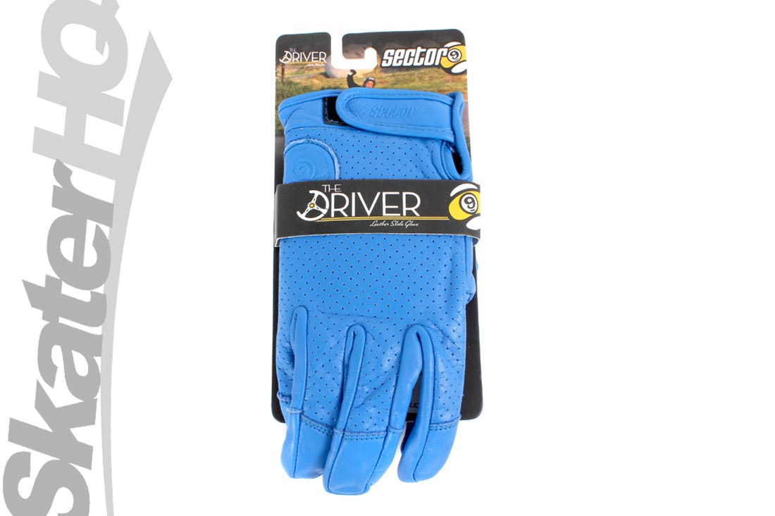 Sector 9 Driver Gloves Blue S/M Protective Gear