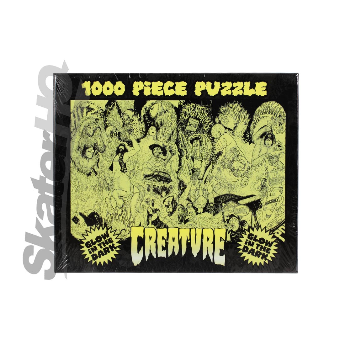 Creature Rumble Puzzle - Glow In The Dark Skateboard Accessories