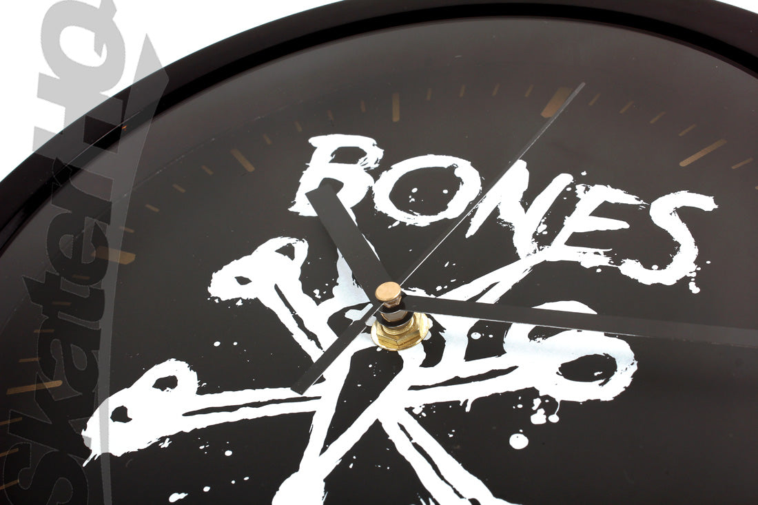 Bones Wall Clock - Black Skateboard Accessories