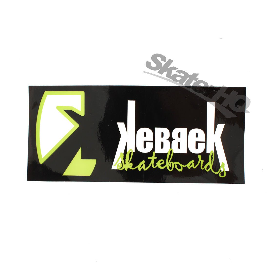 Kebbek CE Logo Sticker - Black Stickers