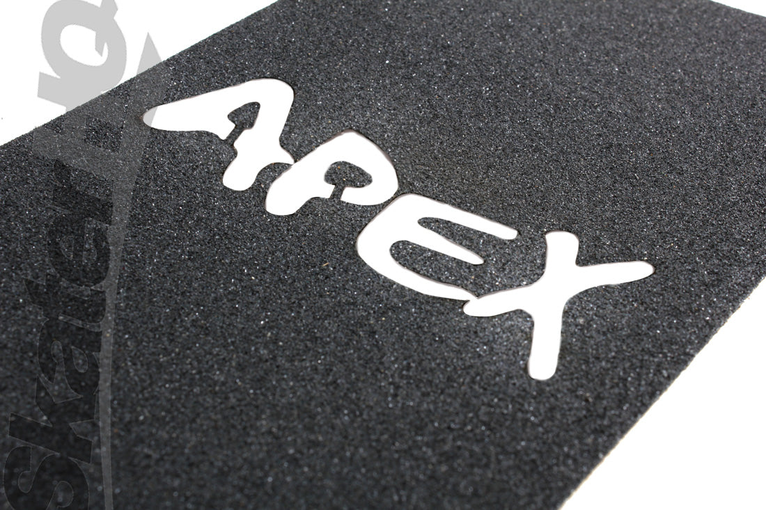 Apex Logo Cut Out Griptape - Black Griptape