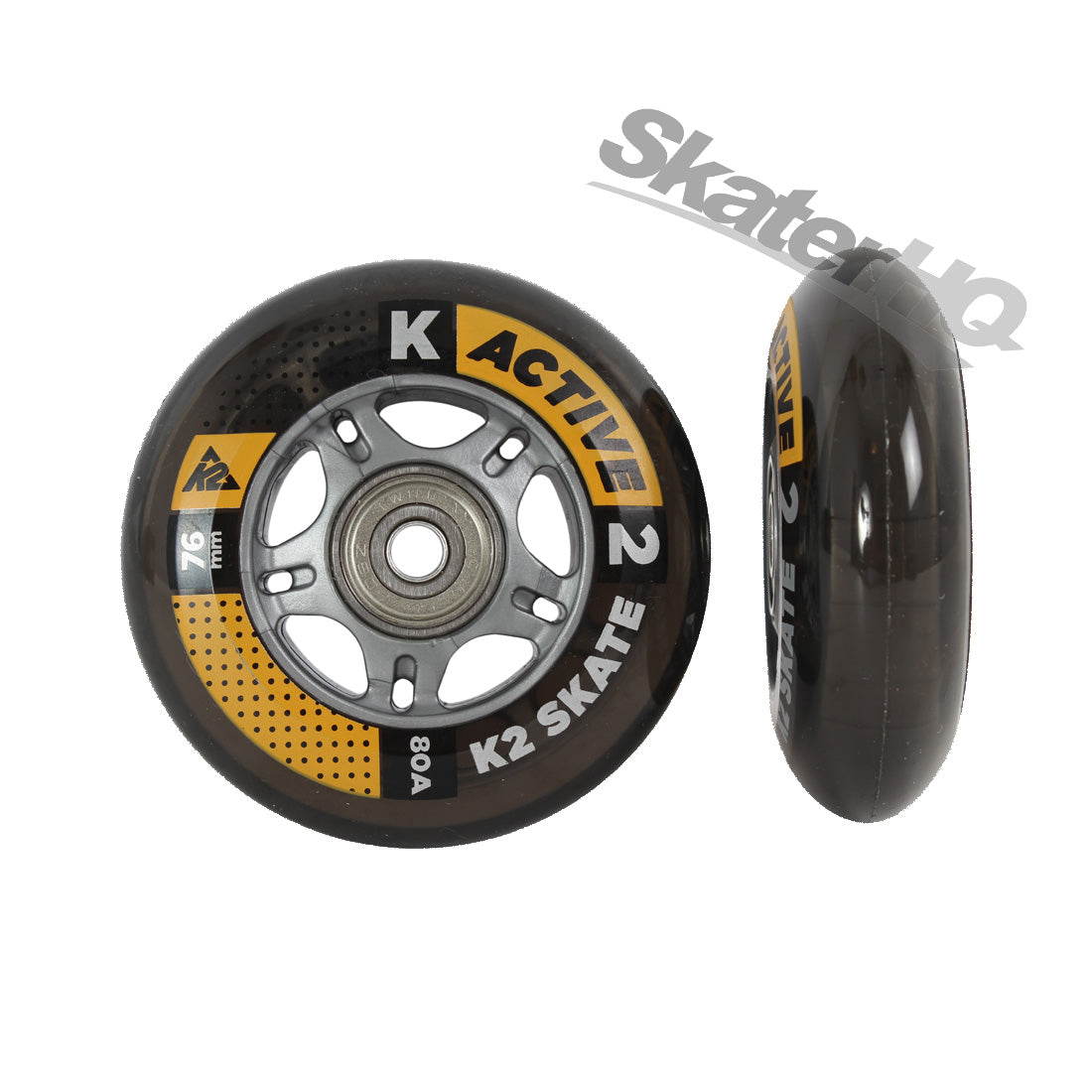 K2 Wheel 8pk 76mm w/ ILQ5 Bearings Inline Rec Wheels