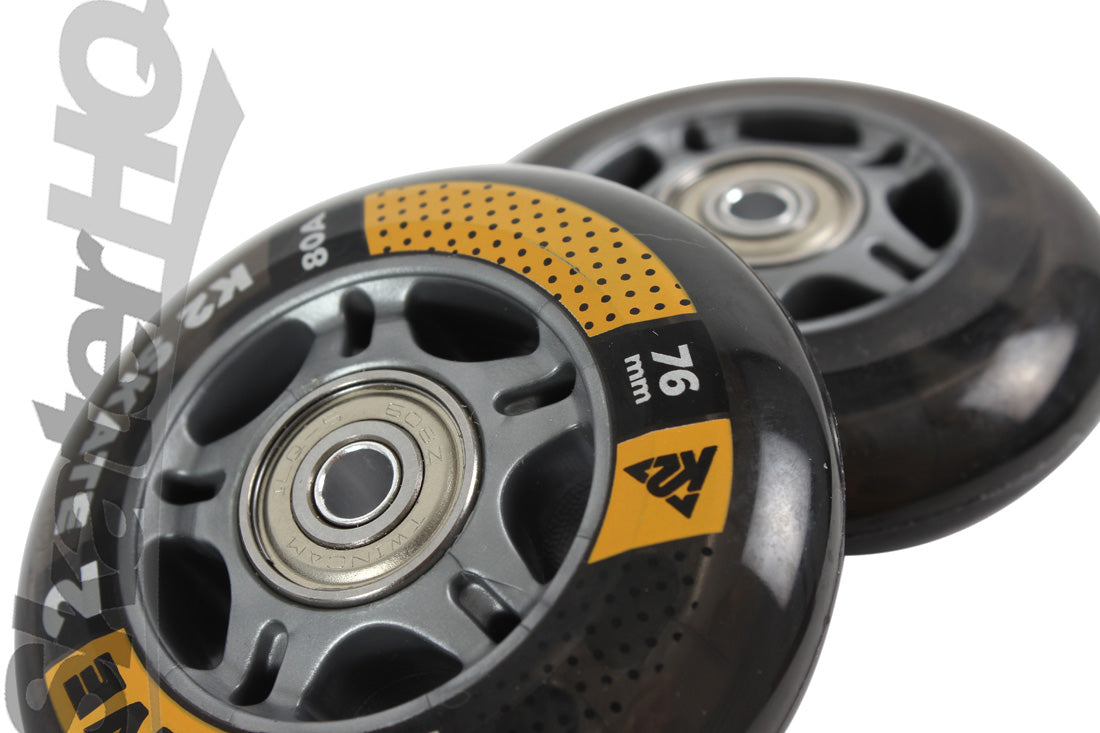 K2 Wheel 8pk 76mm w/ ILQ5 Bearings Inline Rec Wheels